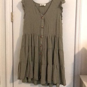 Sage green dress